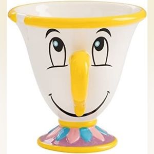 Disney Chip Teacup Mug, Beauty and the Beast, 8oz. Coffee Mug